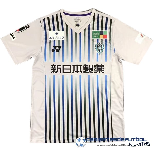 Yonex Tailandia Segunda Camiseta Avispa Fukuoka Equipación 2023 2024 Blanco