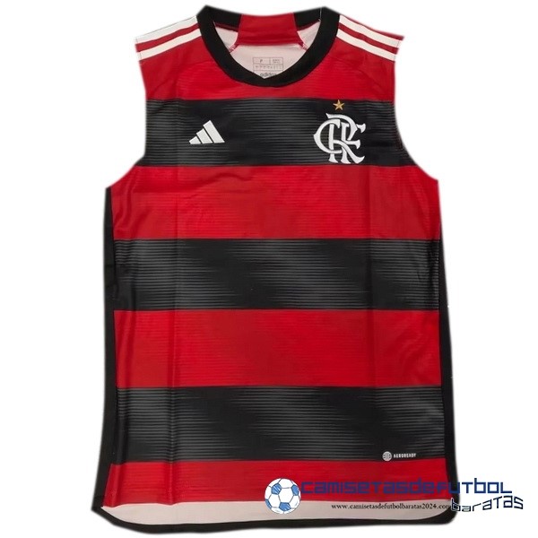 adidas Camiseta Sin Mangas Flamengo 2022 Equipación 2023 Rojo