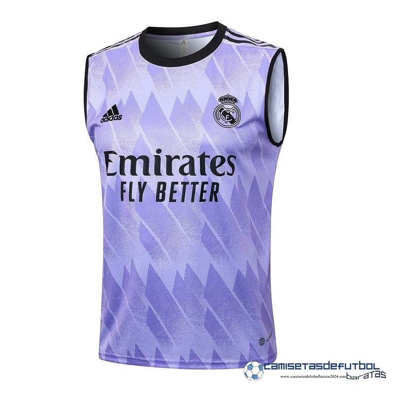adidas Camiseta Sin Mangas Real Madrid Equipación 2023 2024 Purpura
