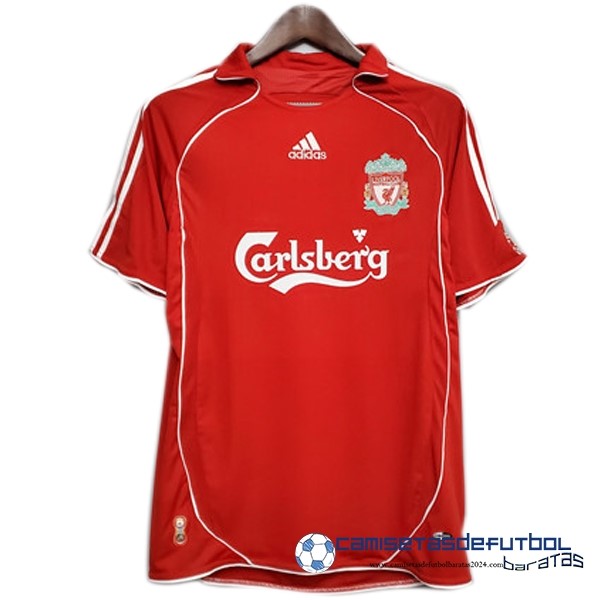 adidas Casa Camiseta Liverpool Retro Equipación 2006 2007 Rojo