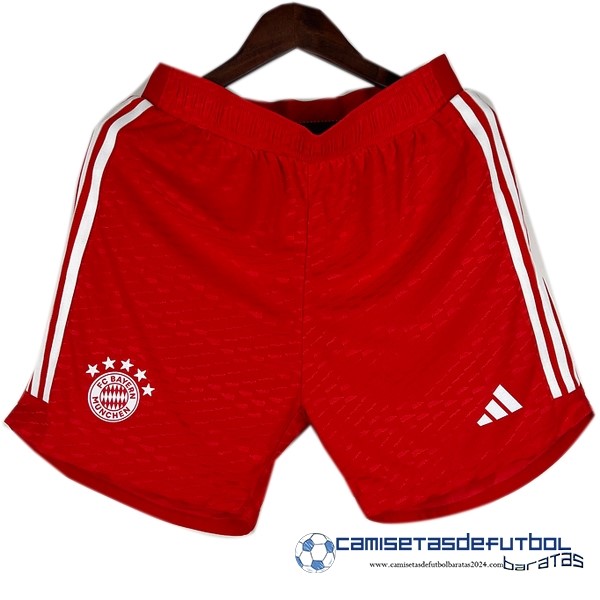 adidas Casa Jugadores Pantalones Bayern Múnich Equipación 2023 2024 Rojo