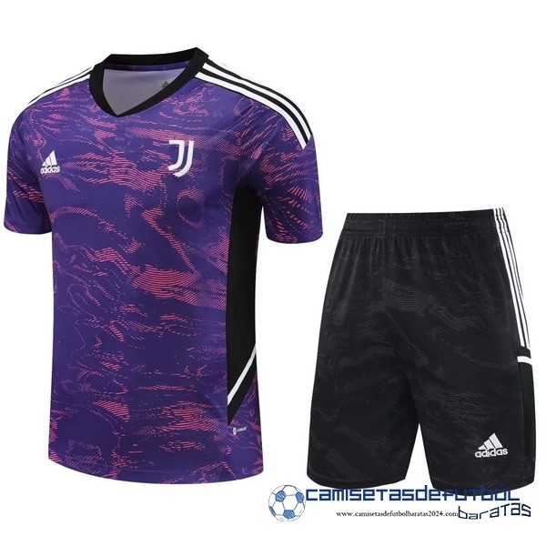 adidas Entrenamiento Conjunto Completo Juventus Equipación 2023 2024 Purpura Negro