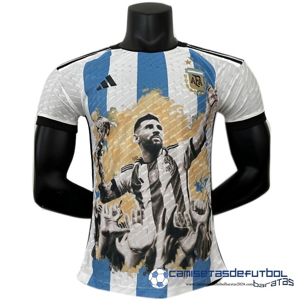 adidas Especial Jugadores Camiseta Argentina Equipación 2023 Azul Blanco