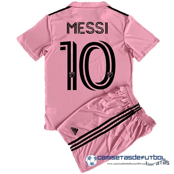 adidas NO.10 Messi Casa Conjunto De Hombre Inter Miami Equipación 2023 2024 Rosa