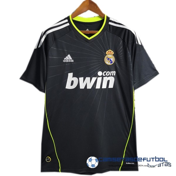adidas Segunda Camiseta Real Madrid Retro Equipación 2010 2011 Negro