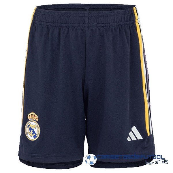 adidas Segunda Pantalones Real Madrid Equipación 2023 2024 Azul Marino