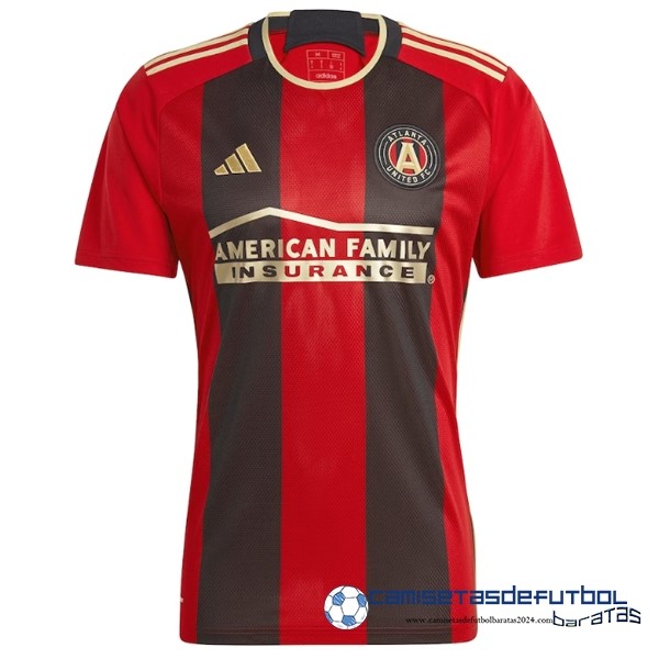 adidas Tailandia Casa Camiseta Atlanta United Equipación 2023 2024 Rojo