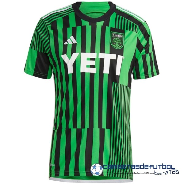 adidas Tailandia Casa Camiseta Austin Equipación 2023 2024 Verde