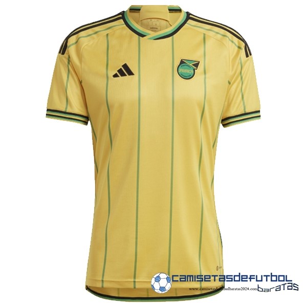 adidas Tailandia Casa Camiseta Jamaica Equipación 2023 Amarillo