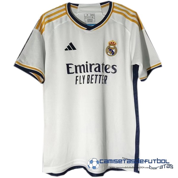 adidas Tailandia Casa Concepto Camiseta Real Madrid Equipación 2023 2024 Blanco