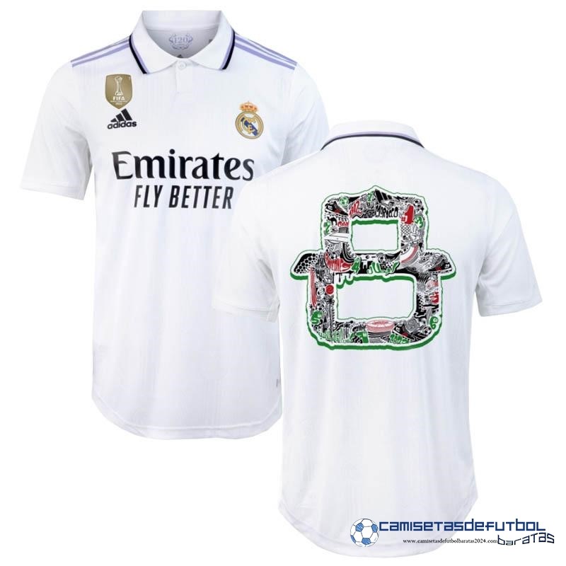 adidas Tailandia Casa Especial Camiseta Real Madrid 2022 Equipación 2023 Blanco