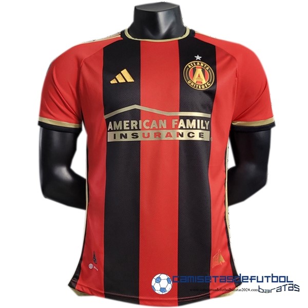 adidas Tailandia Casa Jugadores Camiseta Atlanta United Equipación 2023 2024 Rojo