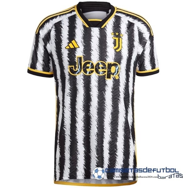 adidas Tailandia Casa Jugadores Camiseta Juventus Equipación 2023 2024 Blanco Negro