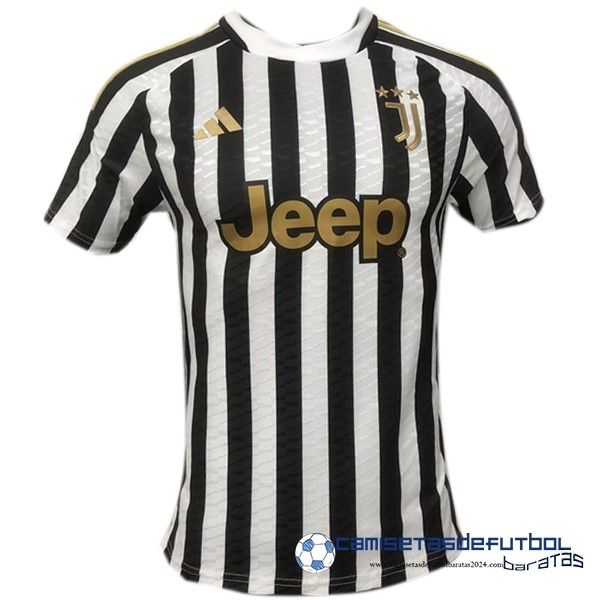 adidas Tailandia Concepto Jugadores Camiseta Juventus Equipación 2023 2024 Negro Blanco