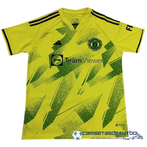 adidas Tailandia Concepto Segunda Camiseta Manchester United Equipación 2023 2024 Verde