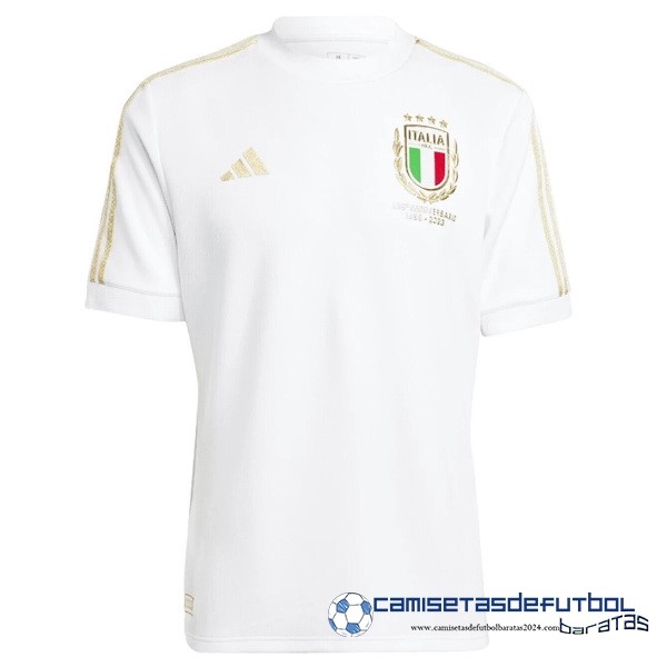 adidas Tailandia Edición Conmemorativa Camiseta Italia Equipación 2023 Blanco