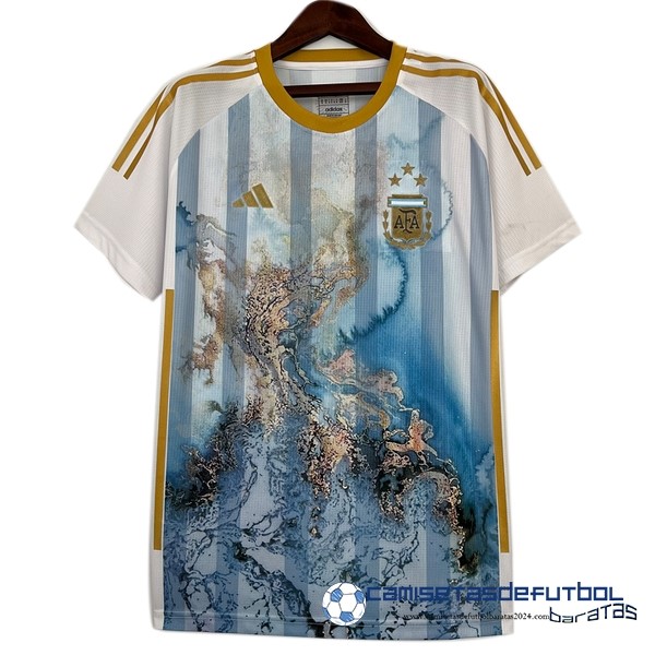 adidas Tailandia Especial Camiseta Argentina Equipación 2023 Azul Amarillo