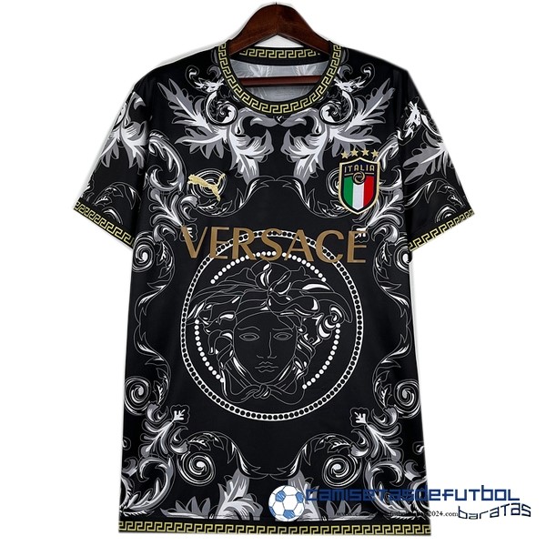 adidas Tailandia Especial Camiseta Italia Equipación 2023 Negro