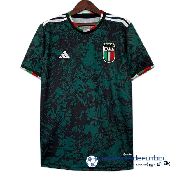adidas Tailandia Especial Camiseta Italia Equipación 2023 Verde