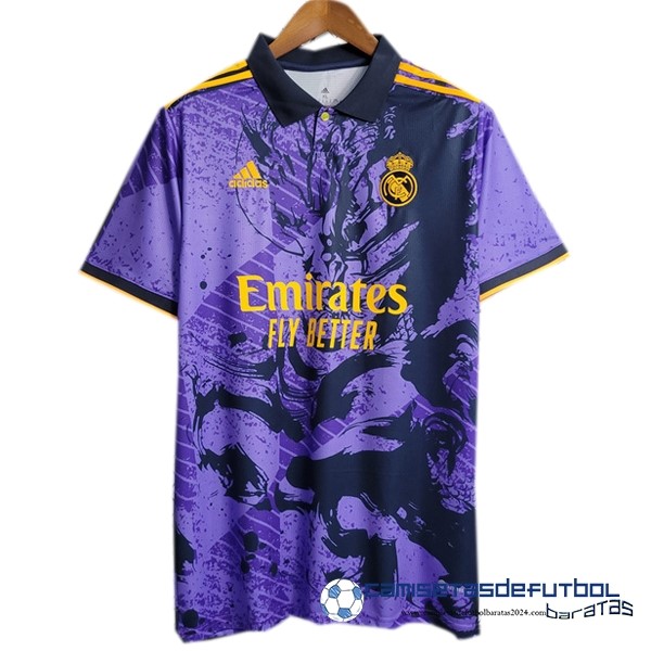 adidas Tailandia Especial Camiseta Real Madrid Equipación 2023 2024 Purpura