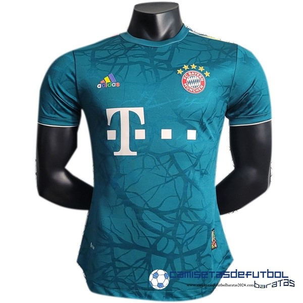 adidas Tailandia Especial Jugadores Camiseta Bayern Múnich Equipación 2023 2024 Verde