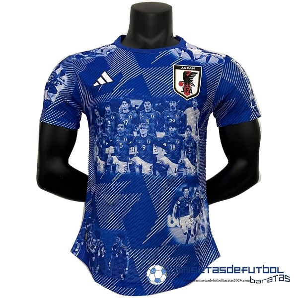 adidas Tailandia Especial Jugadores Camiseta Japón Equipación 2023 Azul