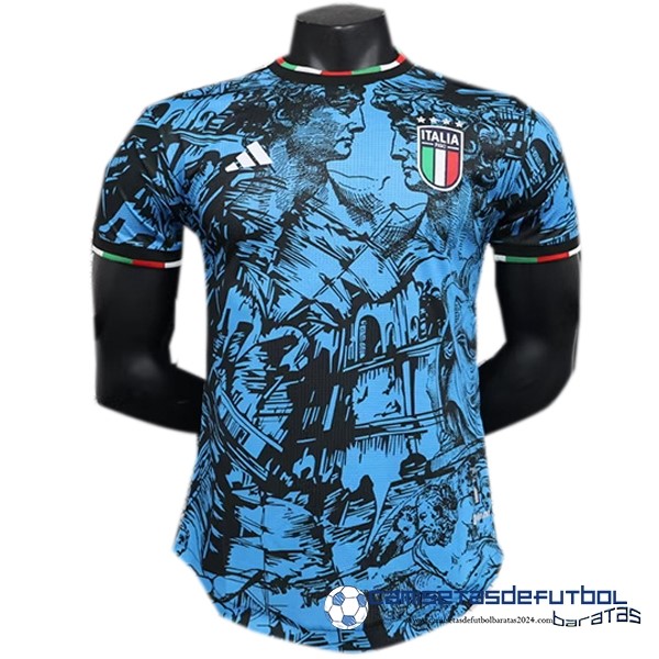 adidas Tailandia Jugadores Especial Camiseta Italia Equipación 2023 Azul
