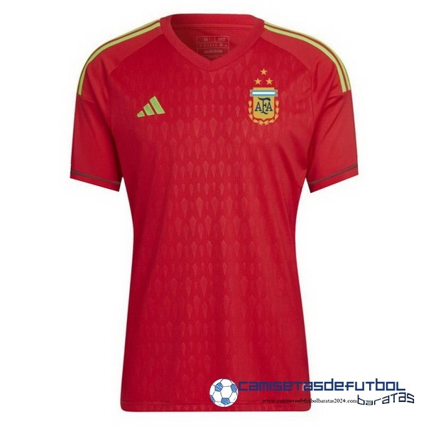 adidas Tailandia Portero Camiseta Argentina 2022 Rojo