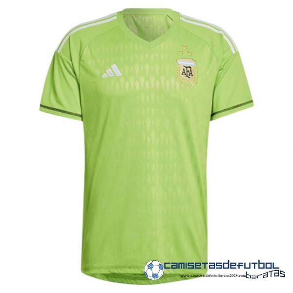 adidas Tailandia Portero Camiseta Argentina 2022 Verde