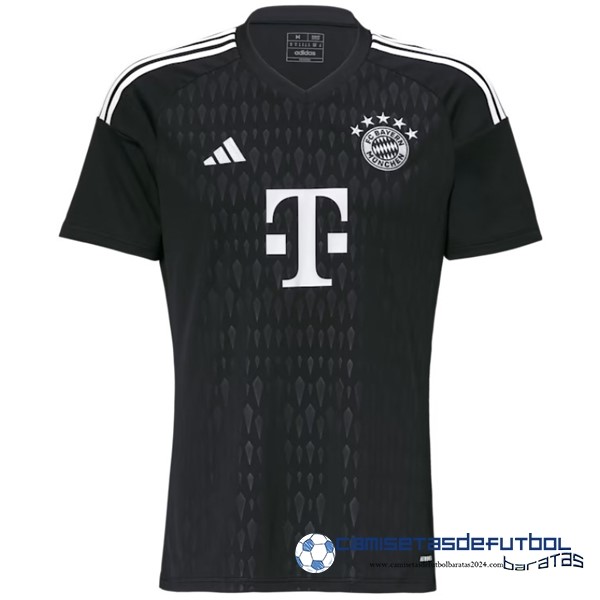 adidas Tailandia Portero Camiseta Bayern Múnich Equipación 2023 2024 Negro