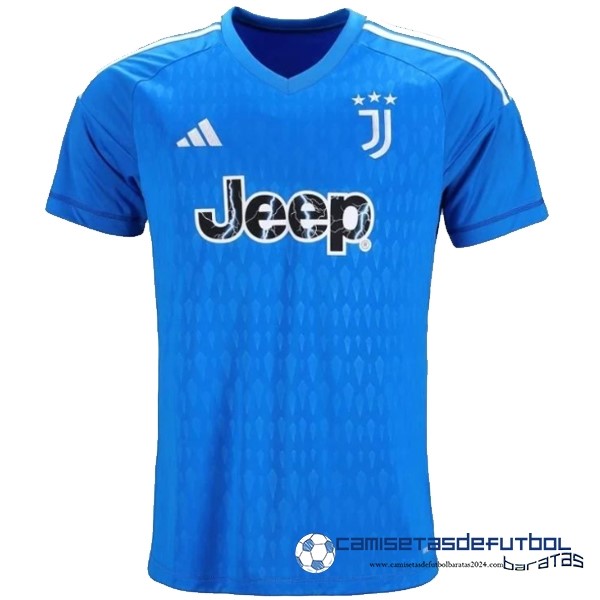 adidas Tailandia Portero Camiseta Juventus Equipación 2023 2024 Azul