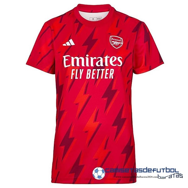 adidas Tailandia Previo al partido Camiseta Arsenal Equipación 2023 2024 Rojo