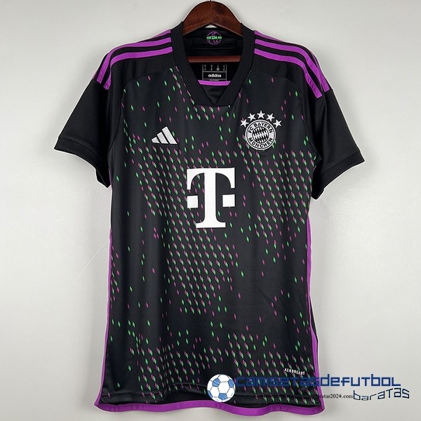 adidas Tailandia Segunda Camiseta Bayern Múnich Equipación 2023 2024 Negro