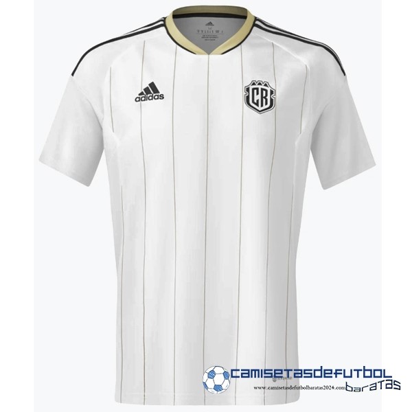 adidas Tailandia Segunda Camiseta Costa Rica Equipación 2023 Blanco