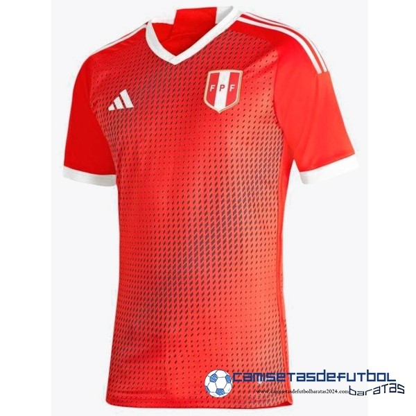 adidas Tailandia Segunda Camiseta Perú Equipación 2023 Rojo