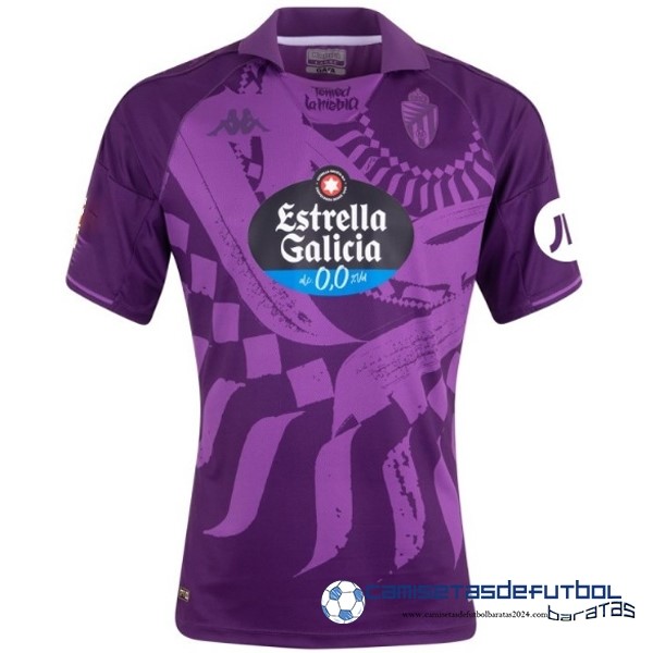 adidas Tailandia Segunda Camiseta Real Valladolid Equipación 2023 2024 Purpura