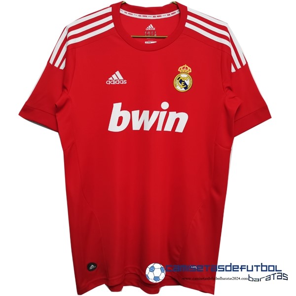 adidas Tercera Camiseta Real Madrid Retro Equipación 2011 2012 Rojo