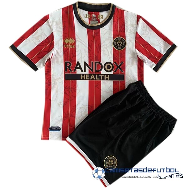 errea Especial Camiseta Conjunto De Hombre Sheffield United 2022 Equipación 2023 Rojo