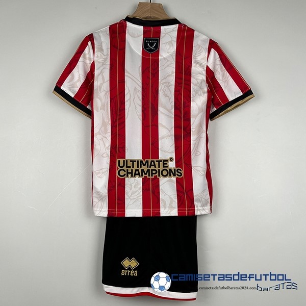 errea Especial Camiseta Conjunto De Niños Sheffield United 2022  Equipación 2023 Rojo