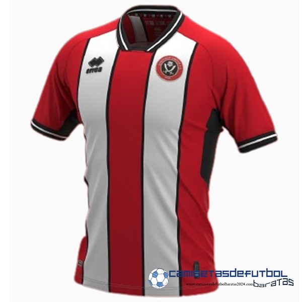 errea Tailandia Casa Camiseta Sheffield United Equipación 2023 2024 Rojo