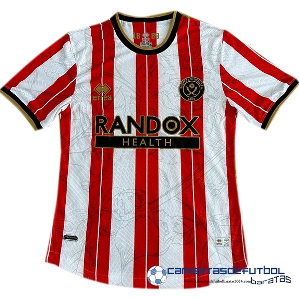 errea Tailandia Especial Jugadores Camiseta Sheffield United 2022 Equipación 2023 Rojo
