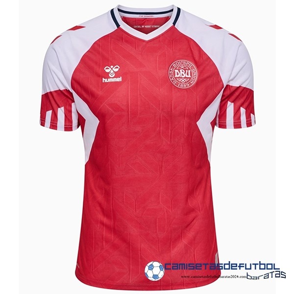 hummel Tailandia Casa Camiseta Dinamarca Equipación 2023 Rojo