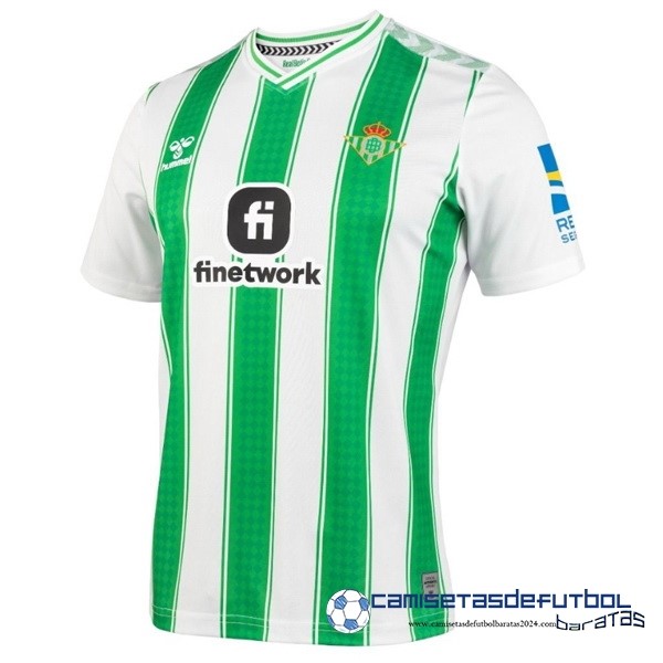 hummel Tailandia Casa Camiseta Real Betis Equipación 2023 2024 Verde