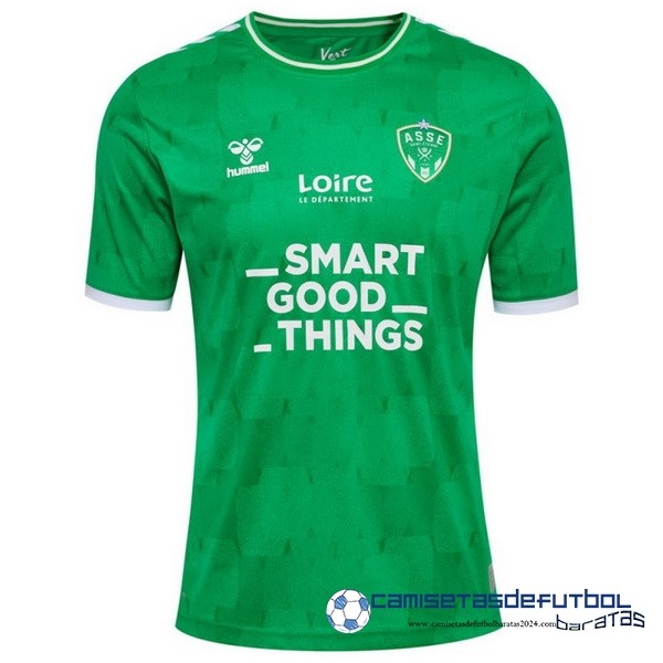 hummel Tailandia Casa Camiseta Saint Étienne Equipación 2023 2024 Verde