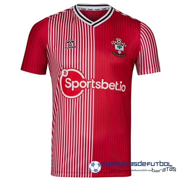 hummel Tailandia Casa Camiseta Southampton Equipación 2023 2024 Rojo