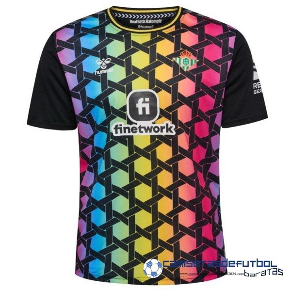 hummel Tailandia Portero Camiseta Real Betis Equipación 2023 2024 Negro
