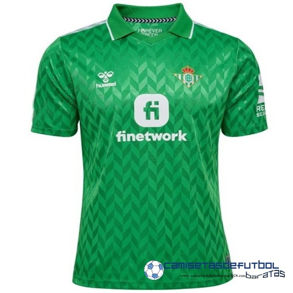 hummel Tailandia Segunda Camiseta Real Betis Equipación 2023 2024 Verde