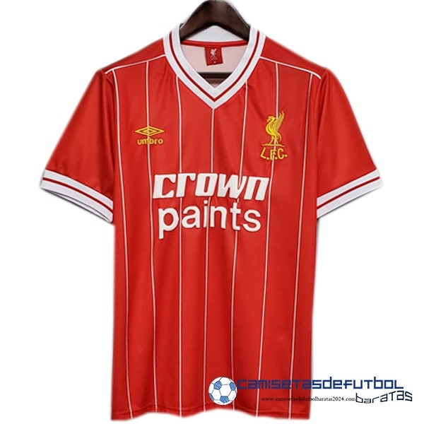 umbro Casa Camiseta Liverpool Retro Equipación 1981 1984 Rojo