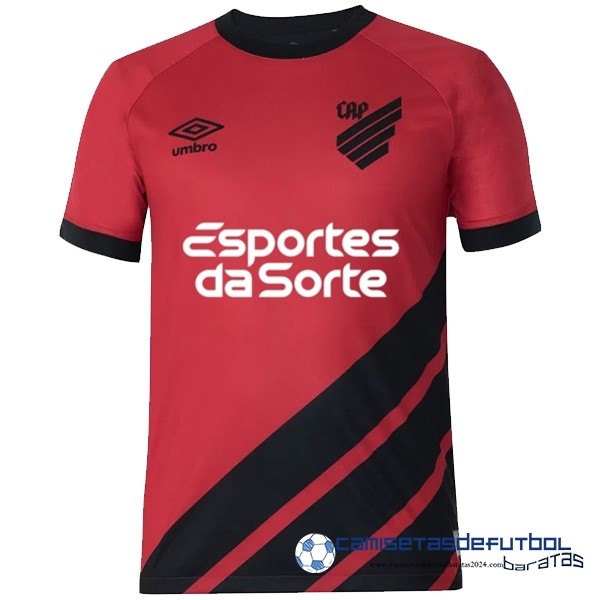 umbro Tailandia Casa Camiseta Athletico Paranaense Equipación 2023 2024 Rojo