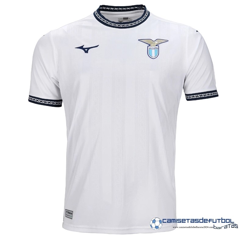 Mizuno Tailandia Tercera Camiseta Lazio Equipación 2023 2024 Blanco